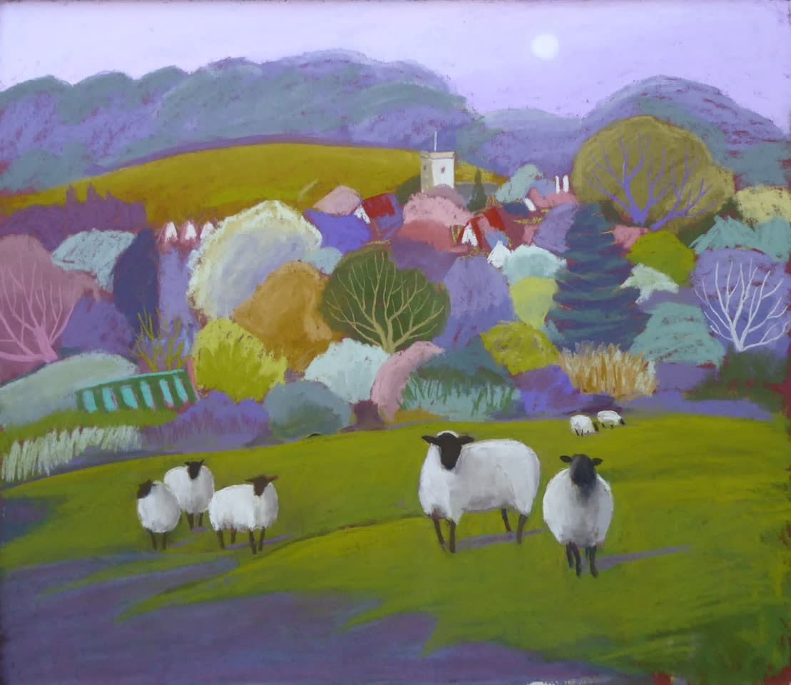 sue campion pastel