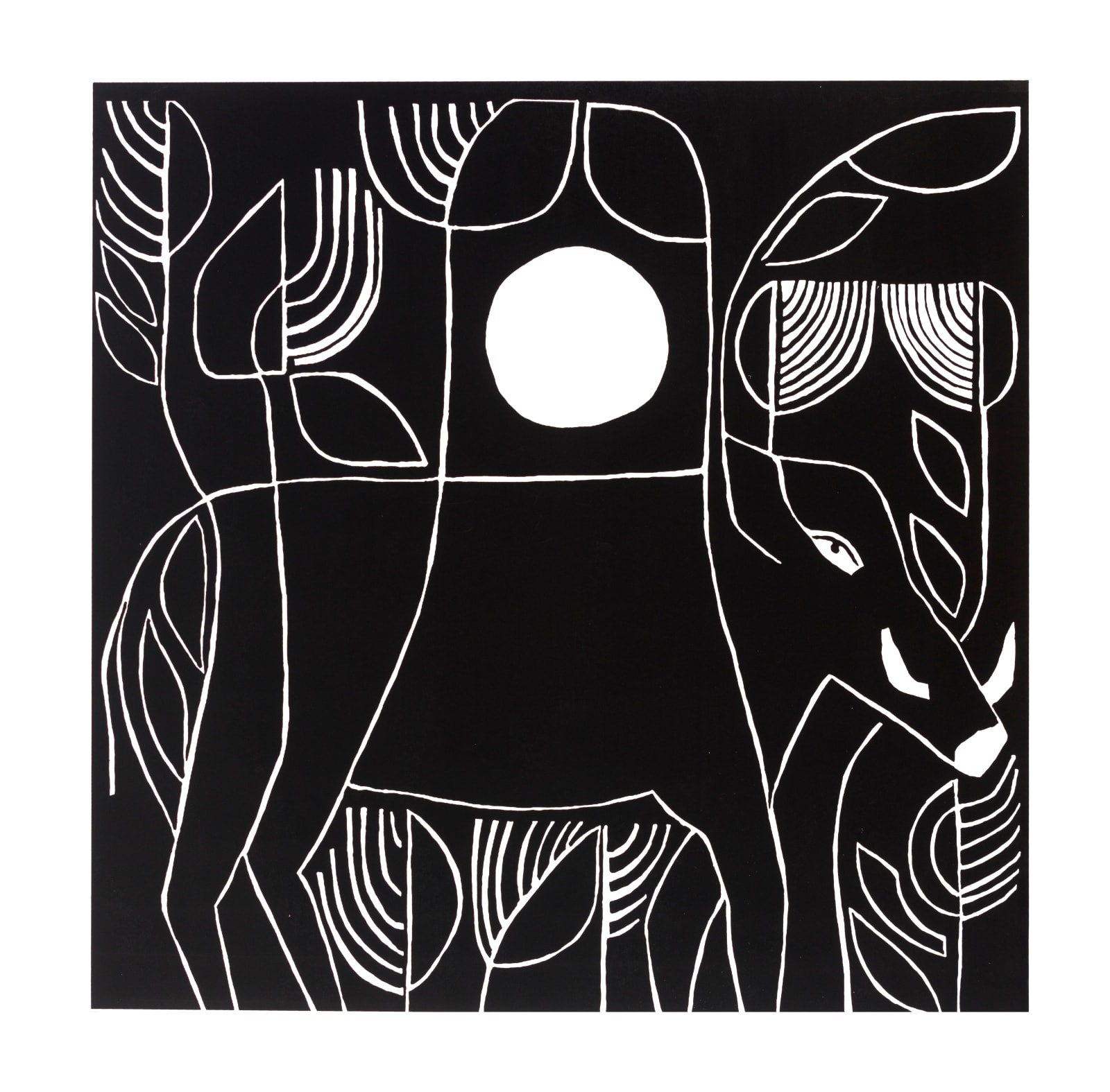 Flora Forshall, Le Sanglier, unframed