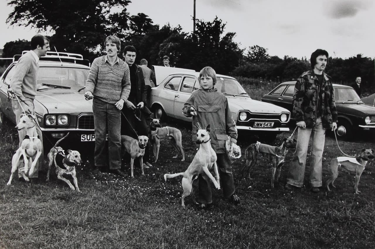Colin Jones, Whippet Racing, Consett, County Durham, 1980