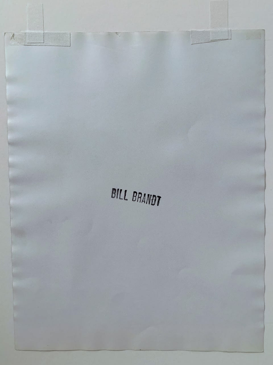 Bill Brandt, Kismet with mirror, Belgravia, London, 1953