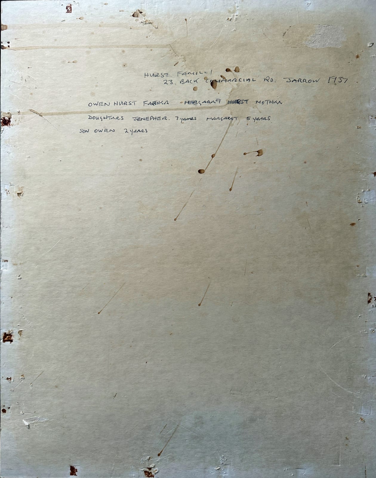 Bill Brandt, Hurst Family, Jarrow, 1937, 1937