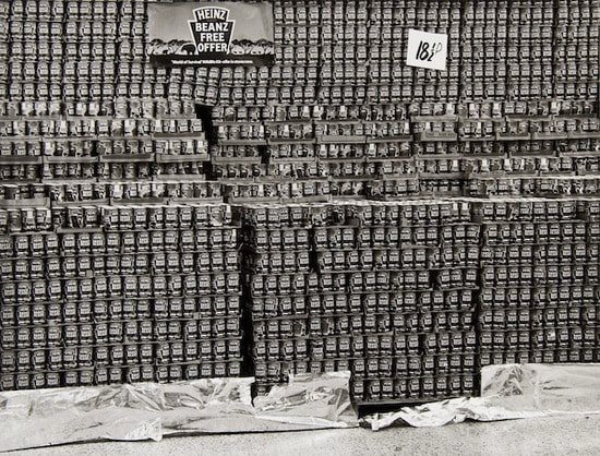 Chris Killip, Baked Beans, North Shields Supermarket, 1978