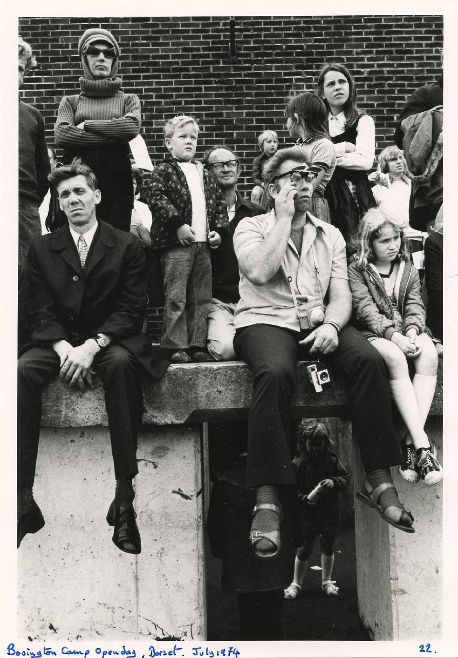Daniel Meadows, Bovington Camp Open day, July 1974, 1974