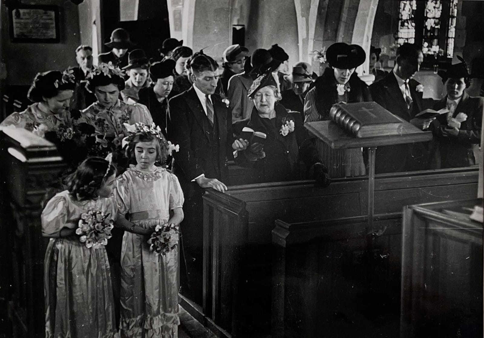 Kurt Hutton, Going to Church - Village Wedding, 1942