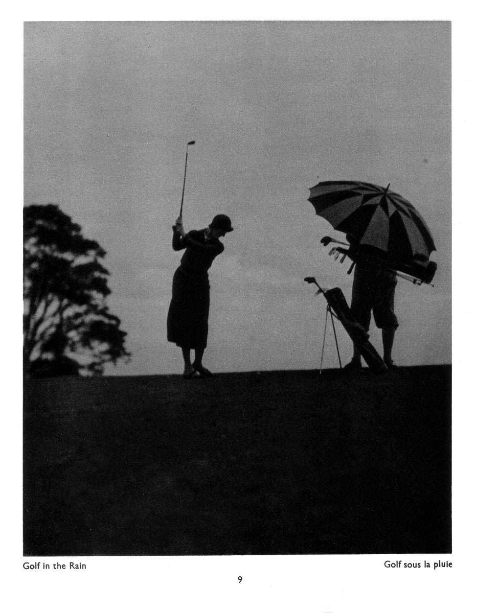 Bill Brandt, Golf in the Rain, 1934