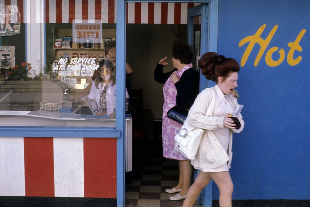 Daniel Meadows, Butlins by the Sea. Butlins Filey, Yorkshire, July/August 1972, 1972