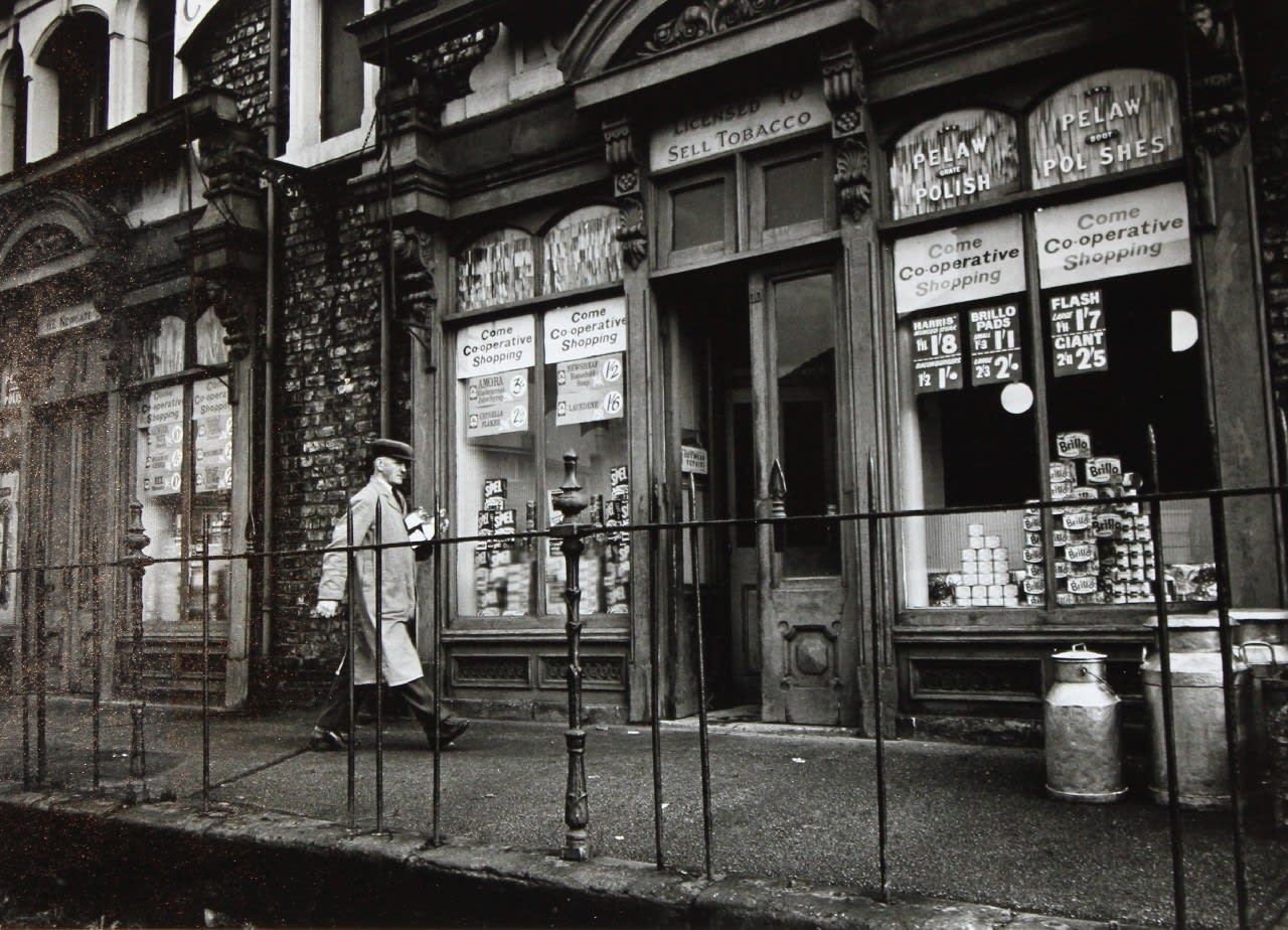 Colin Jones, The Co-opeartive Shop in Hill Street, Jarrow, 1963