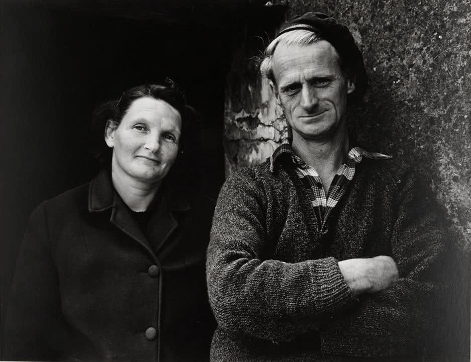 Chris Killip, Mr and Mrs Corlett, Ballakilleyclieu (Isle of Man Portfolio), 1973