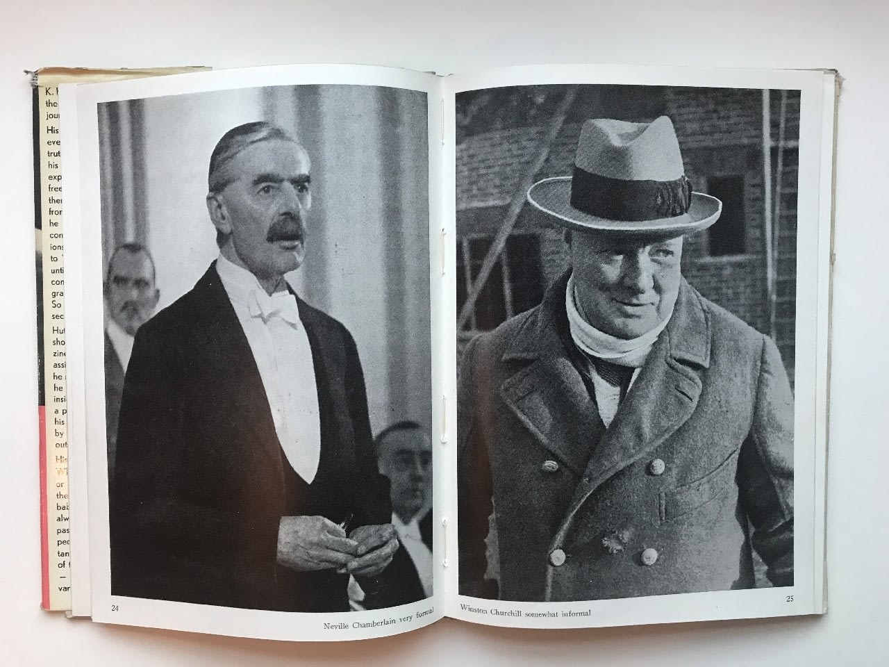 Kurt Hutton, Leaders of Democracy - Neville Chamberlain very formal, 1938