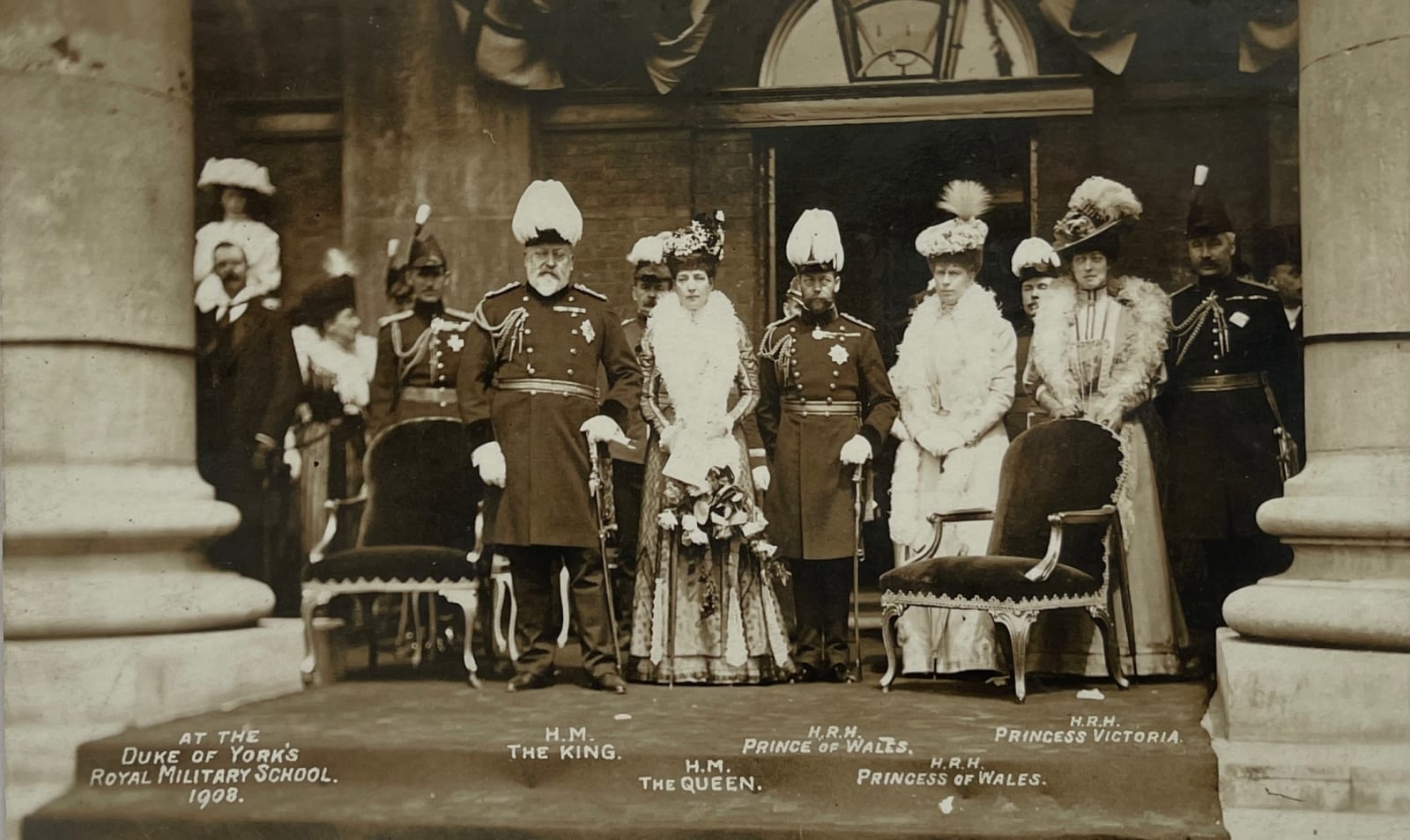 Christina Broom, At the Duke of York's Royal Military School (3), 1908