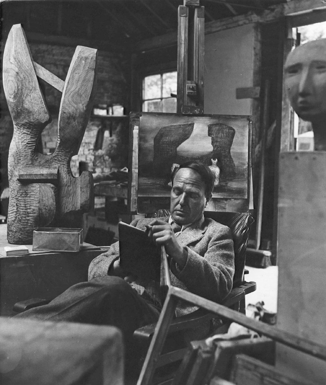 Bill Brandt, Henry Moore, 1942