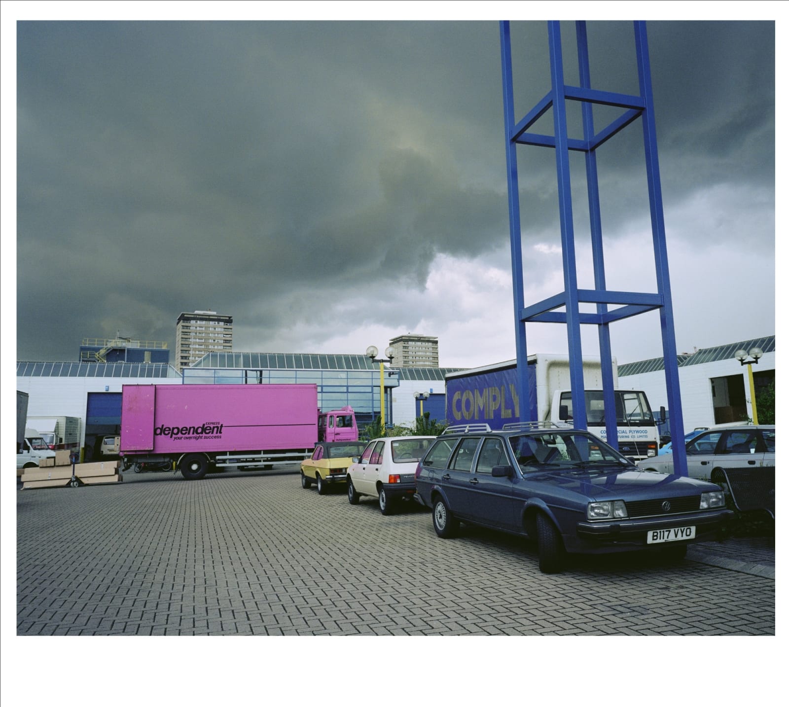 Anna Fox, Work Stations, Docklands Enterprise Zone (32), 1988