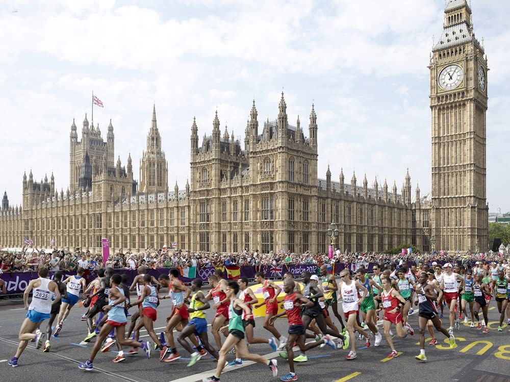 Simon Roberts, Men's Marathon, Westminster Bridge, London, 2012, 2012