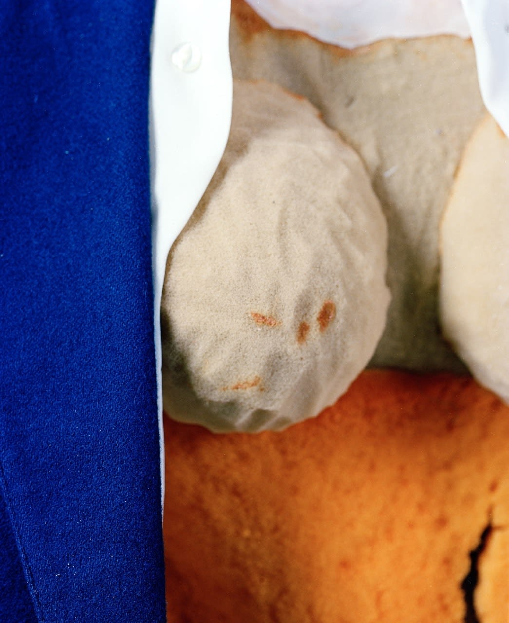 Andrew Bruce And Anna Fox, Spitting - Margaret Thatcher (breasts), 2015