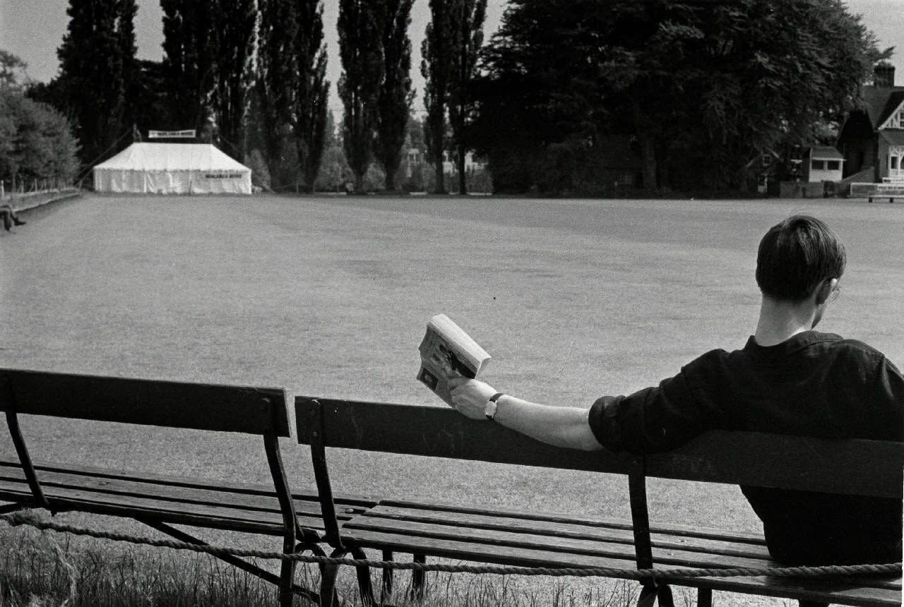 Paddy Summerfield, People from Behind (man with book), 1967