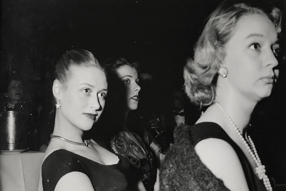 Bert Hardy, Bluebell Girls (Watching the Show), 1954