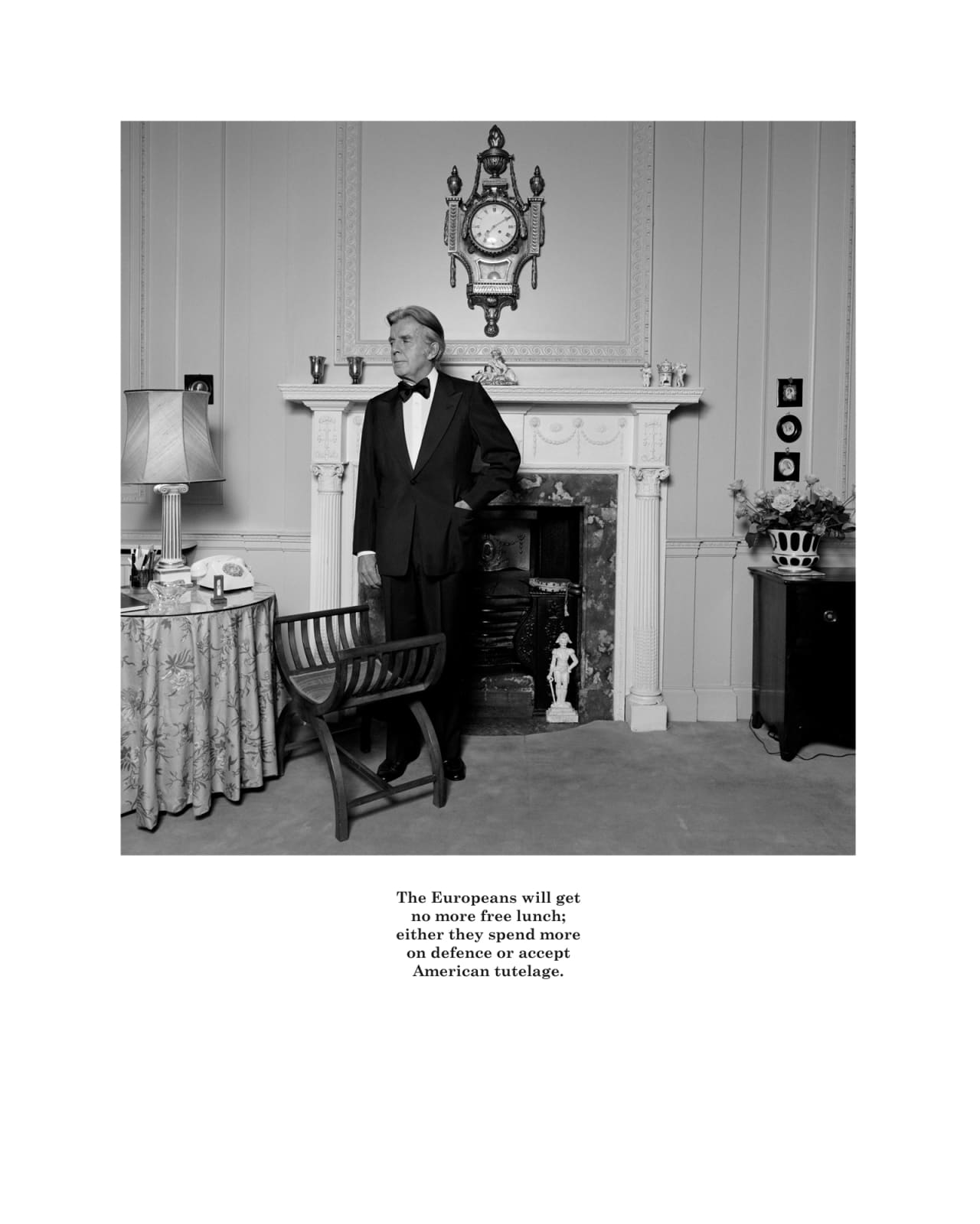 Karen Knorr, Belgravia (The Europeans will get no more free lunch), 1979