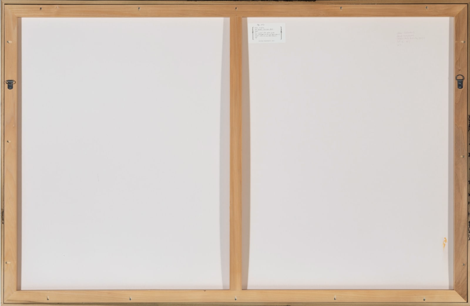 John Coplans, Self Portrait, Sideways, No. 6 (diptych), 2001