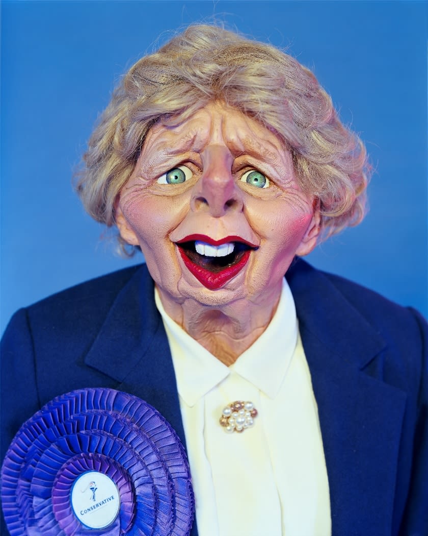 Andrew Bruce And Anna Fox, Spitting - Margaret Thatcher, 2015