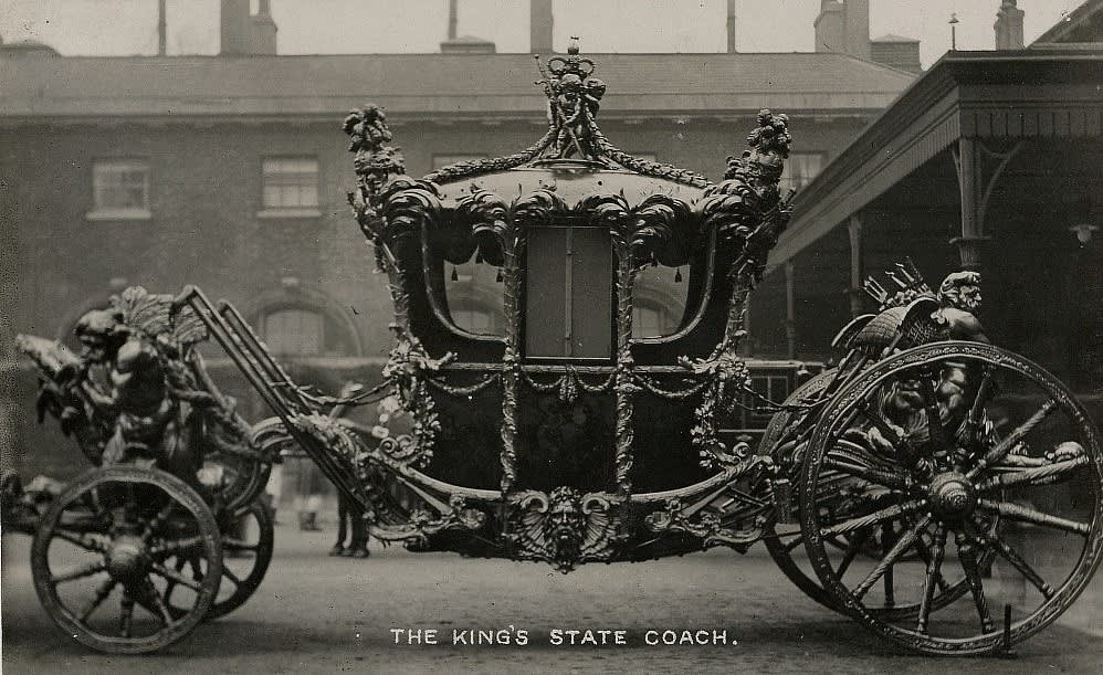 Christina Broom, The King's State Coach, 1912