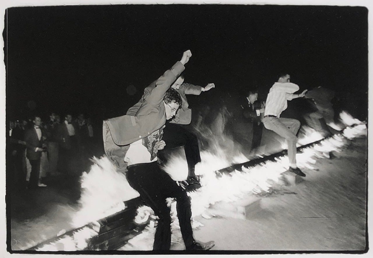 Dafydd Jones, Burning Boats, 1980-85