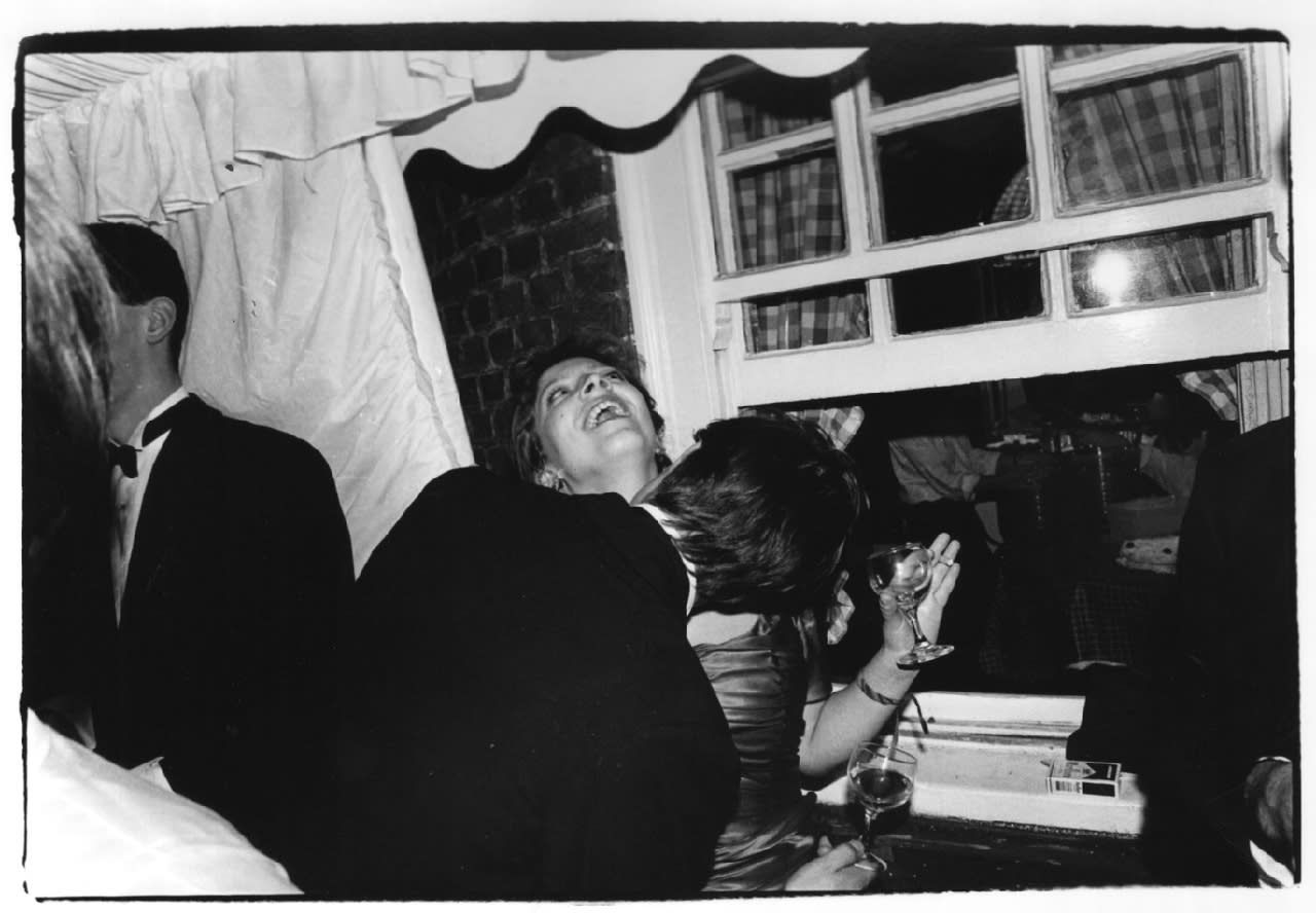 Dafydd Jones, Teenage Balls. Amery Burnham and Tom Wells, party in Mayfair. 1986., 1986