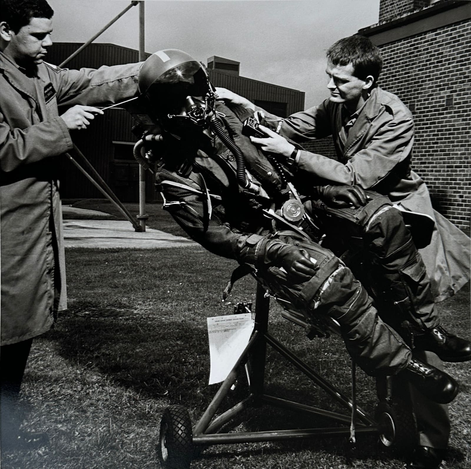 Brian Griffin, Royal Airforce, Honinghton, Bury St. Edmunds (From the series "Work"), 1987