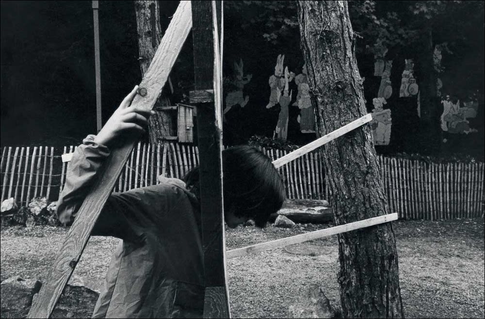 Paul Hill, Girl in Anorak, Matlock, Bath Illuminations, 1977