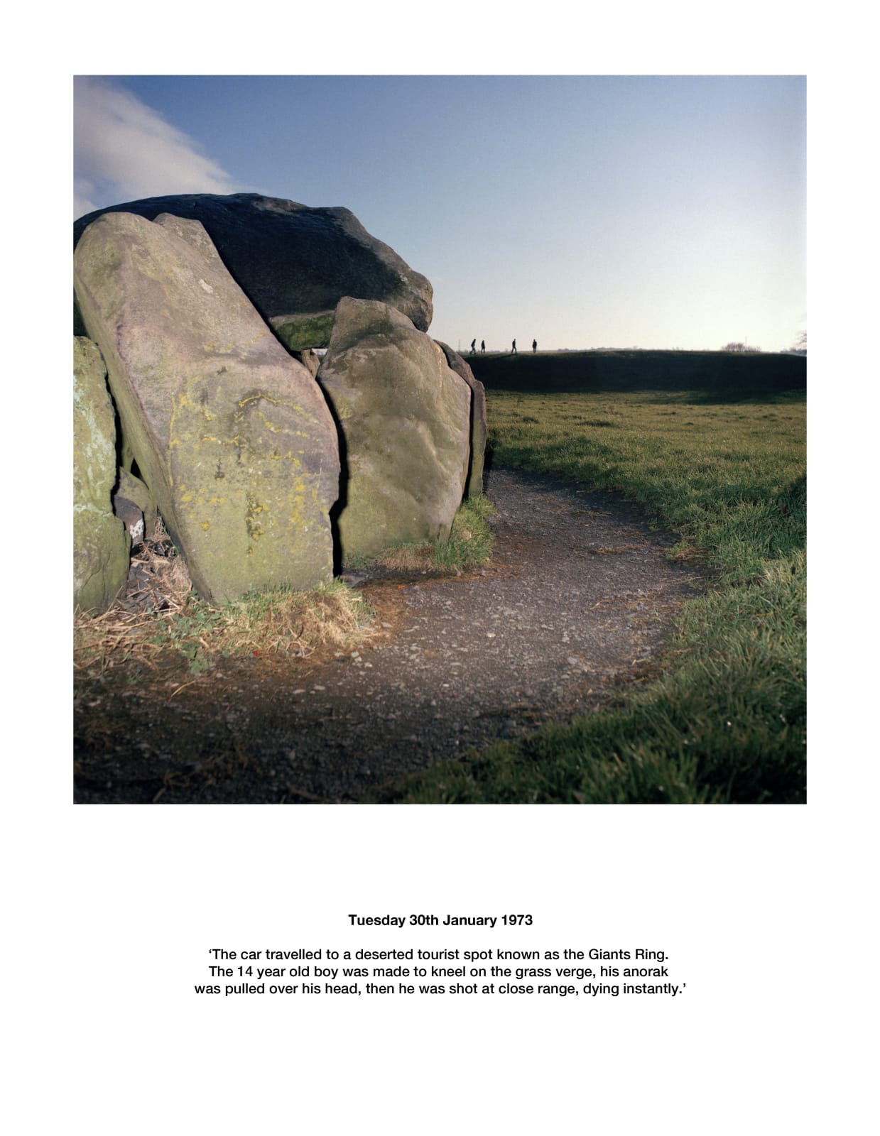 Paul Seawright, Giants Rising (from Sectarian Murder), 1988