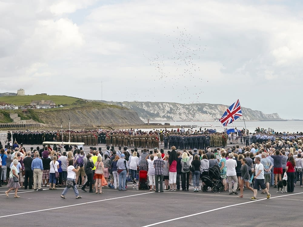 Simon Roberts, Step Short 100th Anniversary of World War I, Folkestone, Kent, 2014, 2014