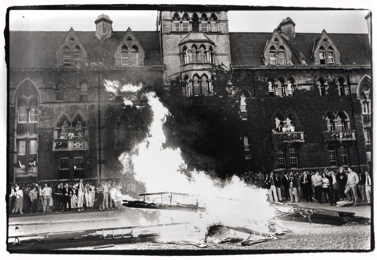 Dafydd Jones, Burning Boats, 1980-85
