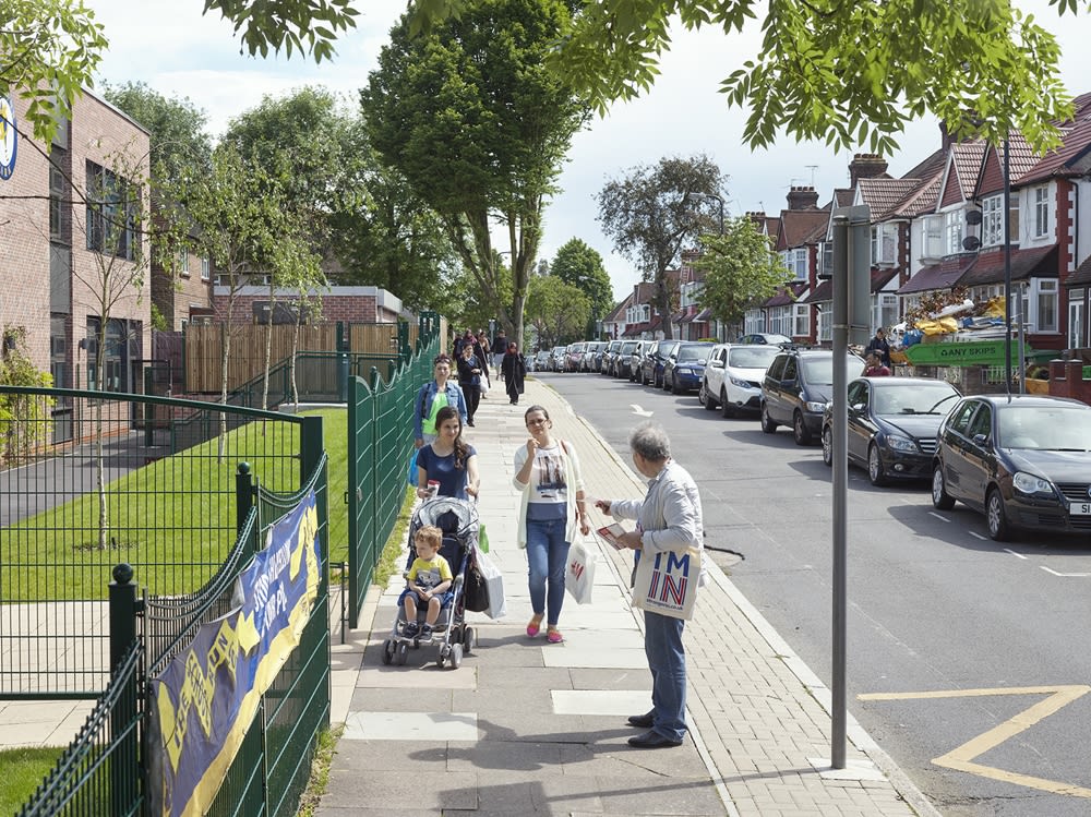 Simon Roberts, 'Vote Remain' Campaign, Preston Park Primary School, Wembley, London, 2016, 2016