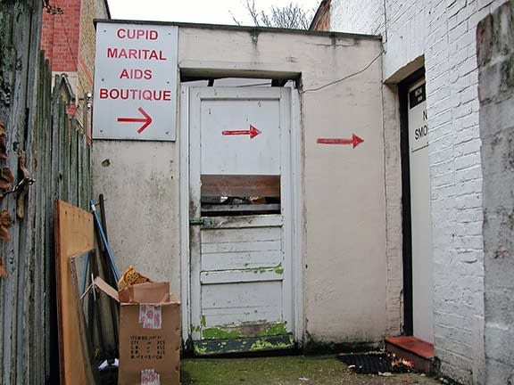 The Caravan Gallery, Cupid Marital; Aids Boutique, Slough, 2004