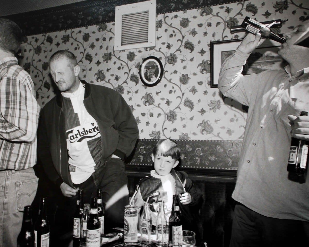 Ken Grant, Leaving the Albert Pub at 5 minutes to 3, Ainfield, c1995