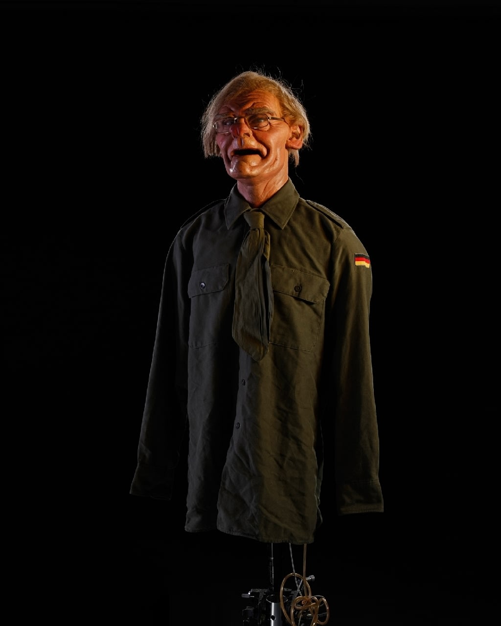 Andrew Bruce And Anna Fox, Spitting - Michael Heseltine, 2015