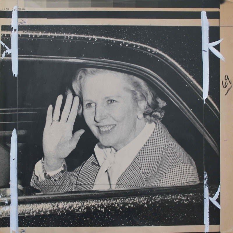 Anon (Thatcher), Thatcher After Defeating Prime Minister Callaghan's Censure, 1979