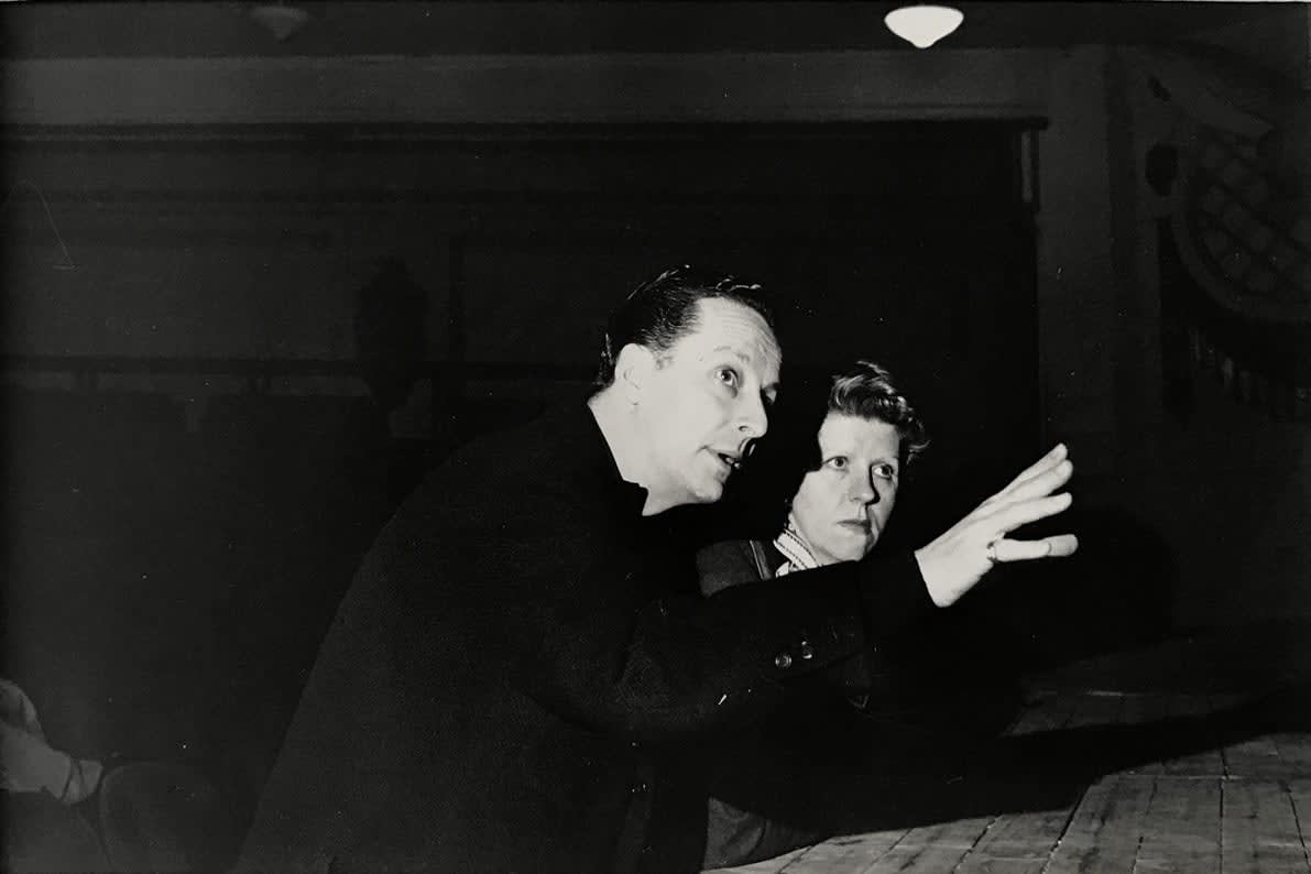 Bert Hardy, Bluebell Girls (Rehearsal with Margaret Kelly), 1954