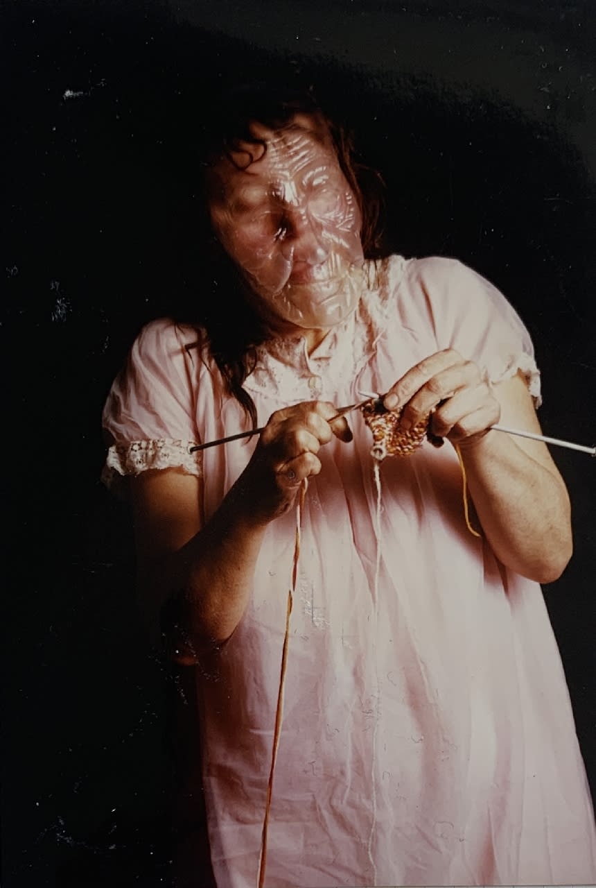 Jo Spence, Photo therapy: Not Wanted (from the series Triple Somersaults) 4/4, 1989