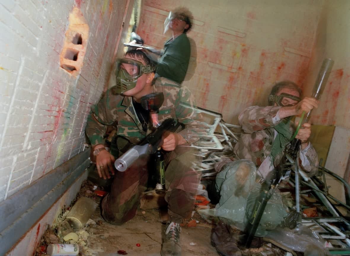 Anna Fox, Friendly Fire (Paintball), 1993