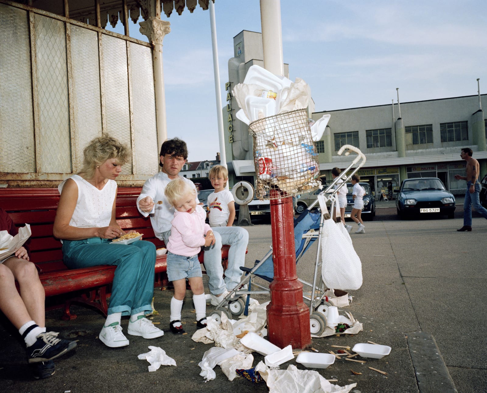 Martin Parr, New Brighton, Merseyside from "The Last Resort" , 1983-86