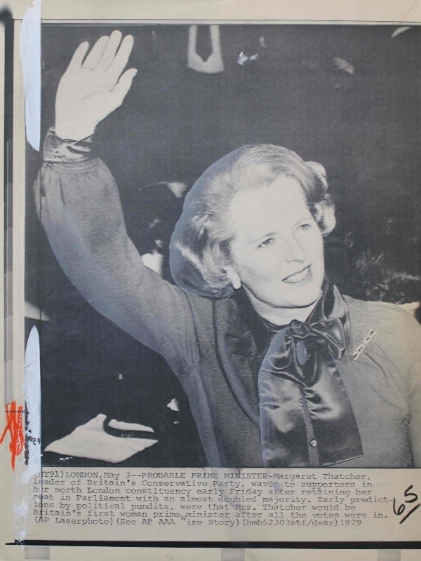 Anon (Thatcher), Margaret Thatcher at the End of her Race for Prime Minister, 1979