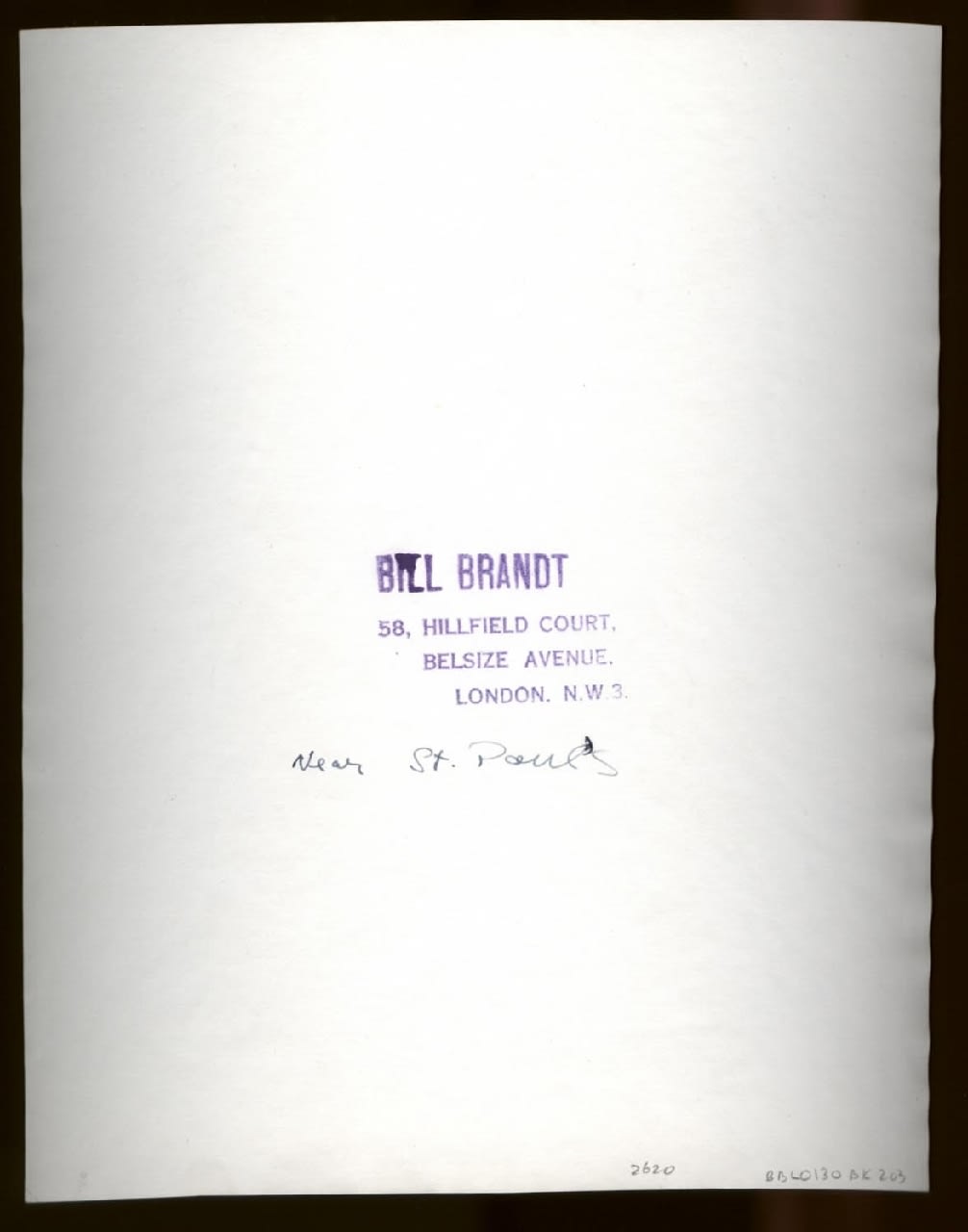 Bill Brandt, St Paul's Cathedral in the Moonlight, 1939