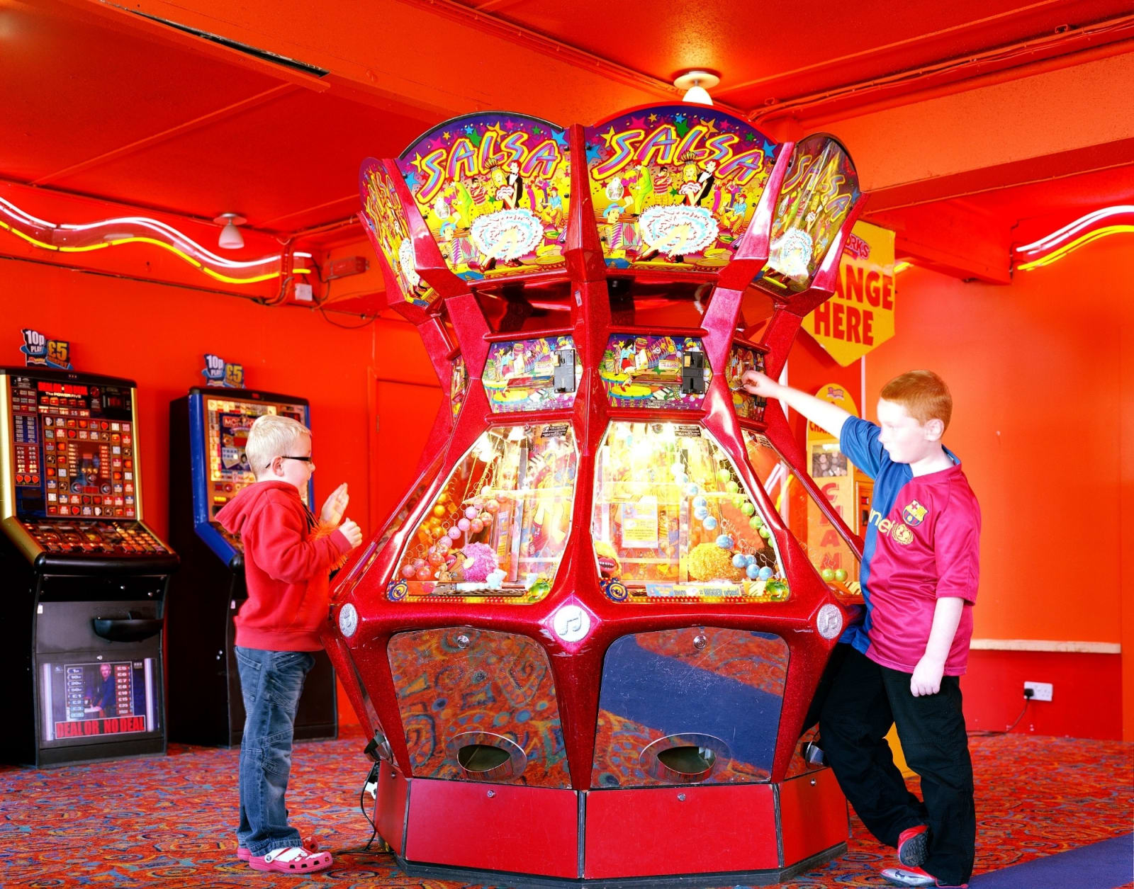 Anna Fox, Resort 1, Red Arcade, 2010, 2010