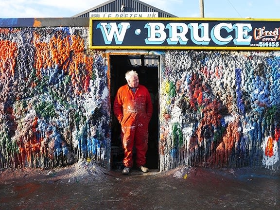 The Caravan Gallery, W Bruce Ship painters, Fraserburgh, 2014