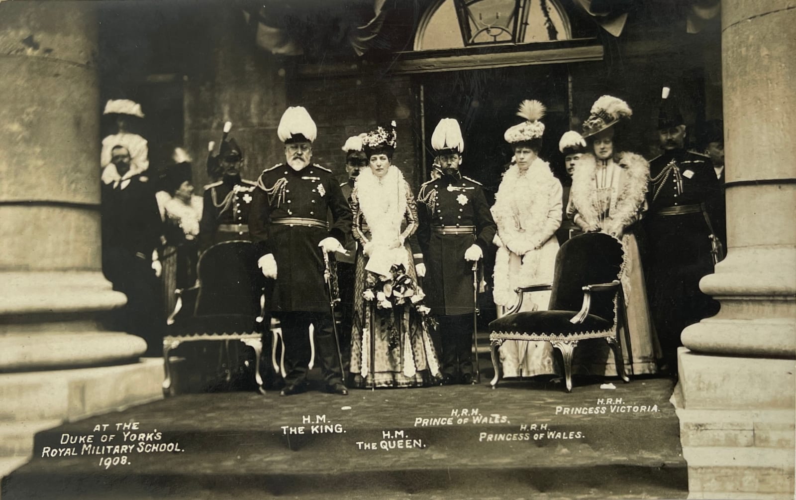 Christina Broom, At the Duke of York's Royal Military School (2), 1908