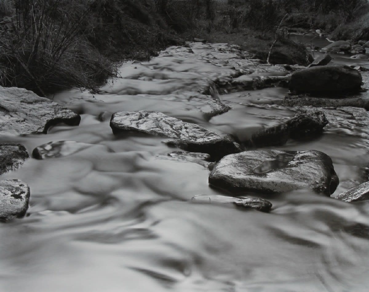 John Blakemore, From "All Flows" (Linch Clough, Derbyshire), 1975