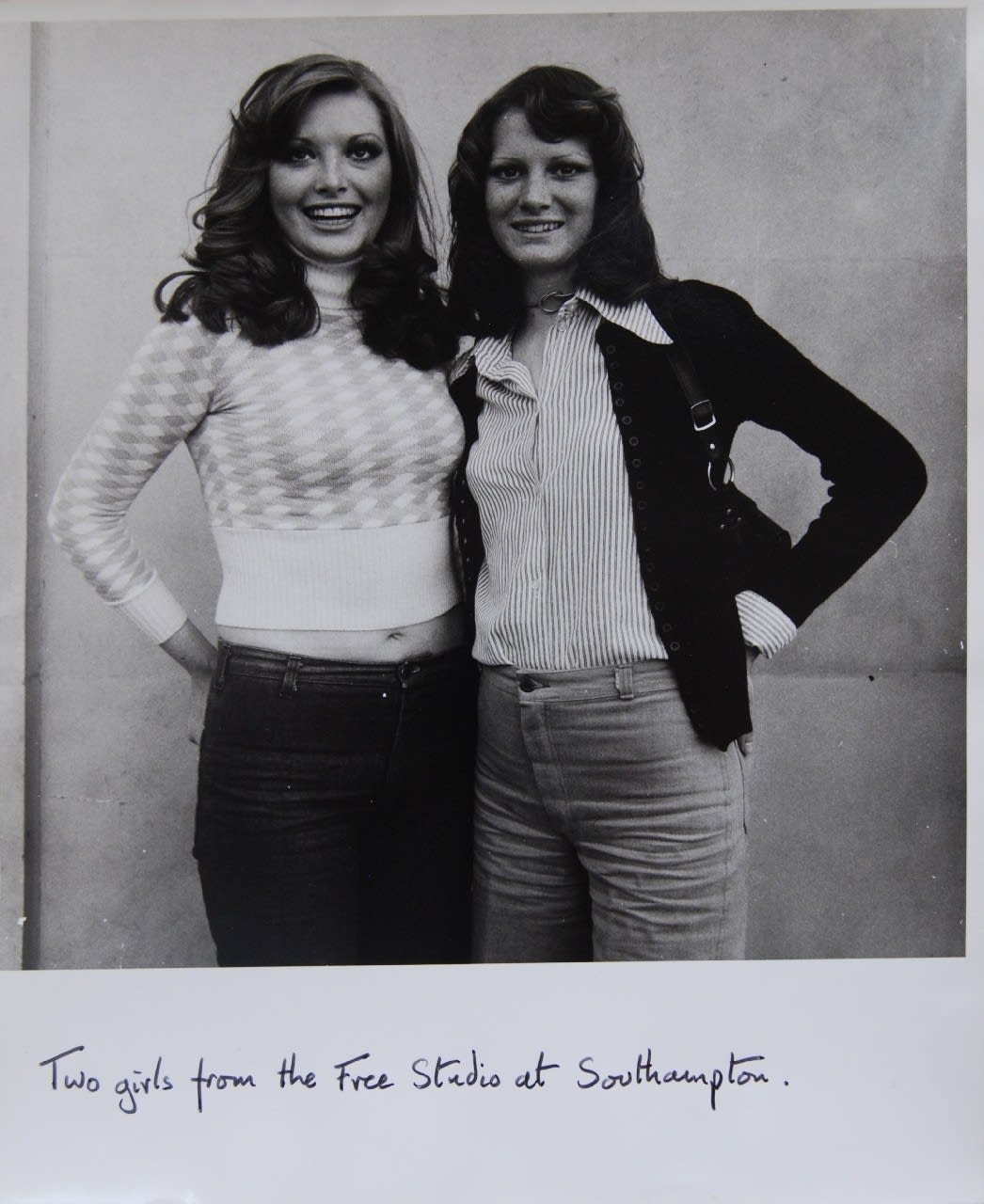 Daniel Meadows, Living Like This (Two Girls), 1974