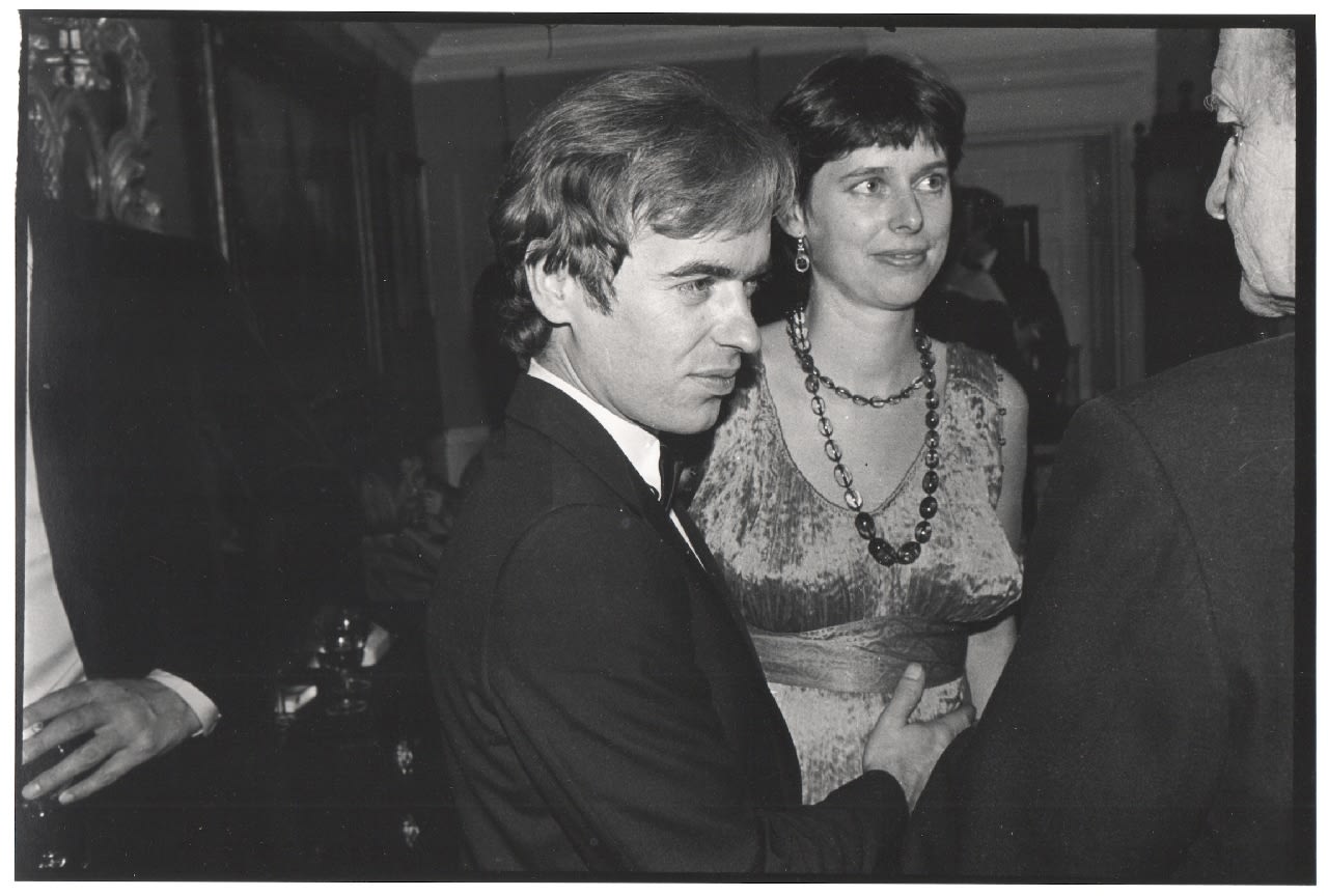 Dafydd Jones, Exhibition in a Box (Mr. and Mrs. Martin Amis...), 1985