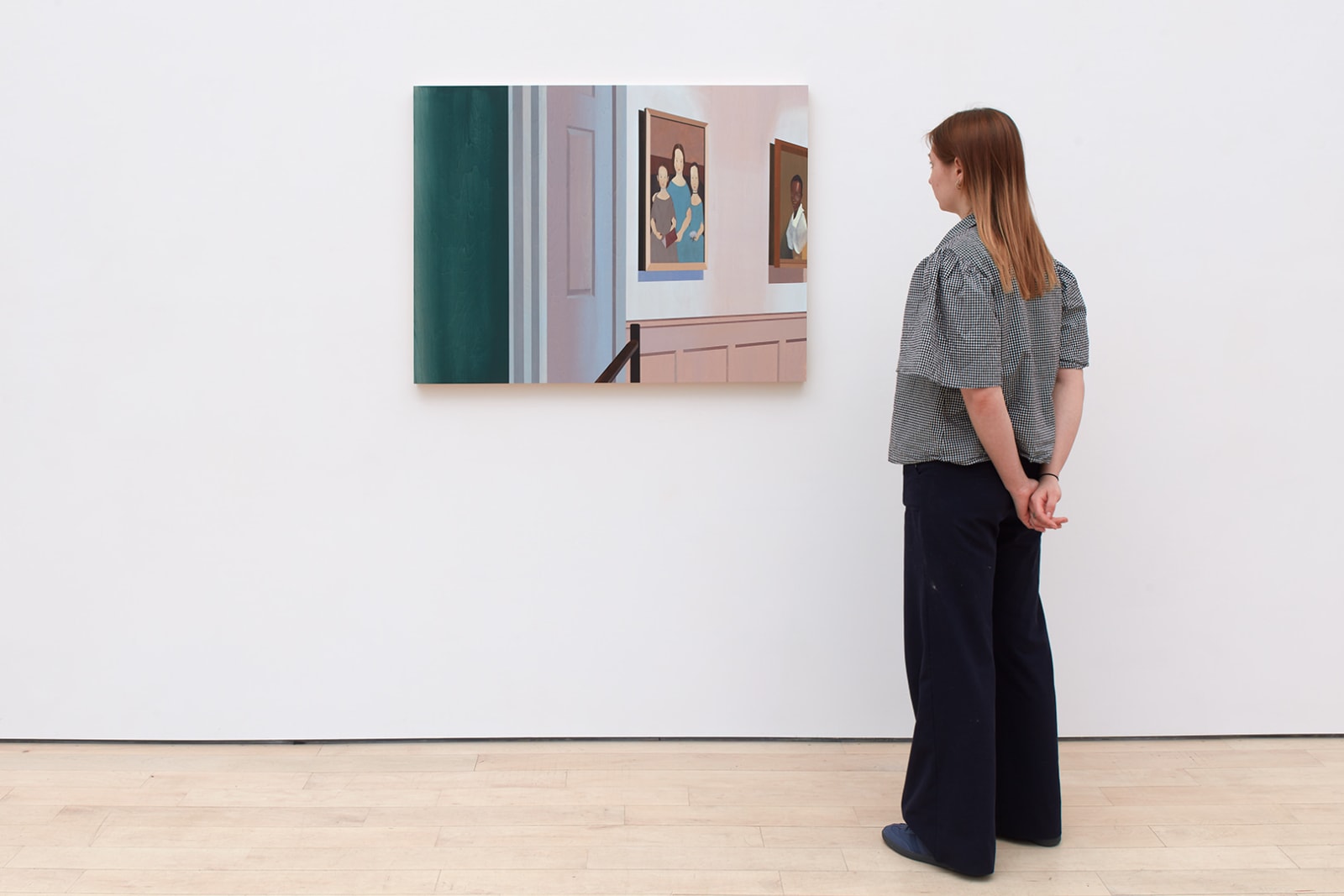 Emily Pettigrew, Four Girls in the Hall, 2024