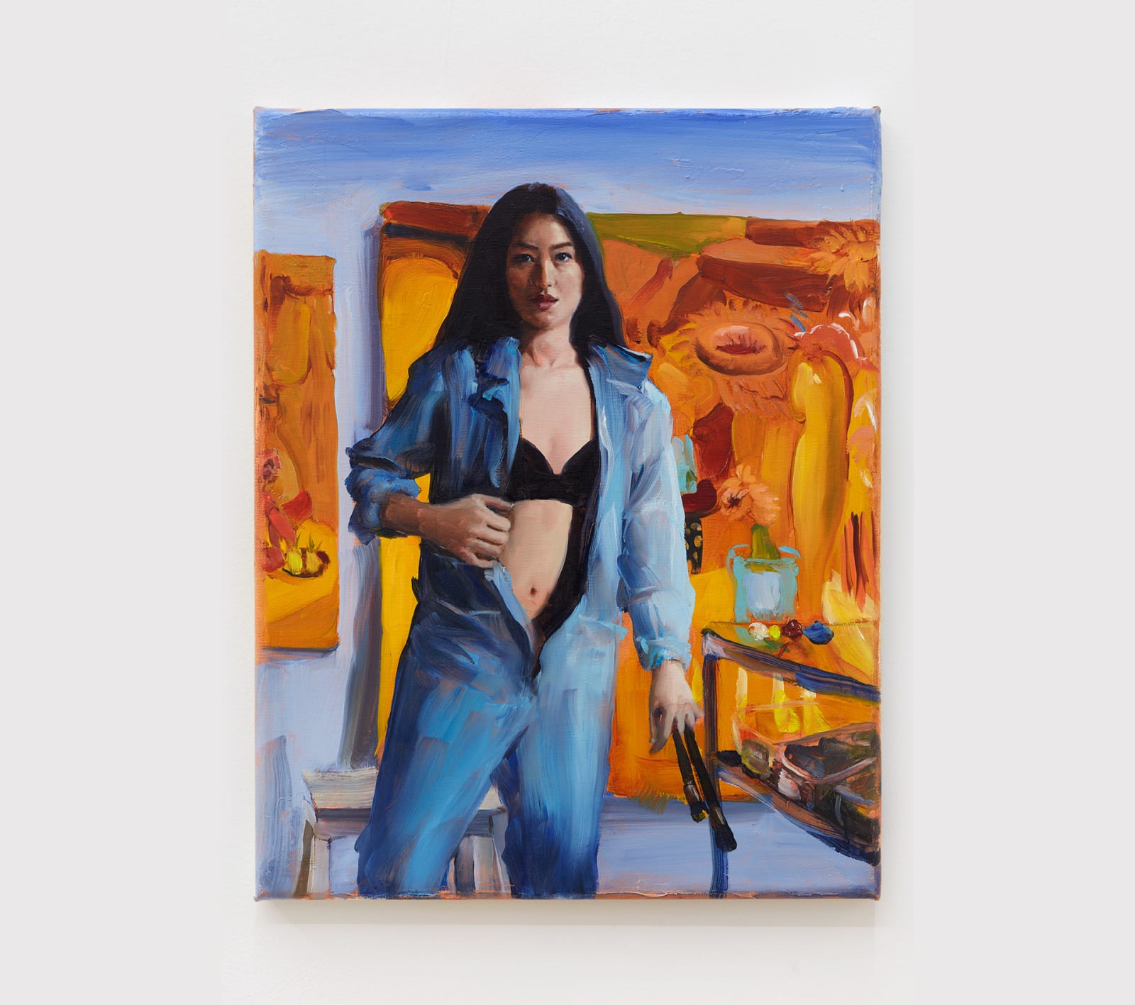 Jenna Gribbon, The Artist Eroticized (Dominique), 2020